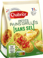 Petits pains grillés sans sel