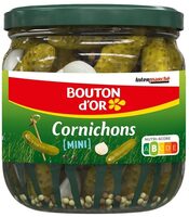 Mini cornichons 210g BO