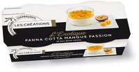 Panna cotta mangue passion