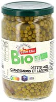 Petits Pois champignons lardons BIO 72 cl