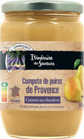 Compote de poires de Provence