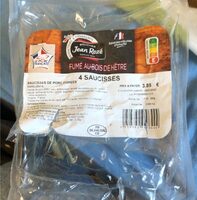 Saucisses de porcs fumées