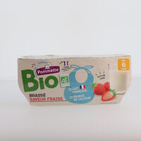 Dessert lacté BIO Fraise - dès 6 mois