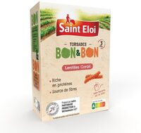 Torsades 100% Lentilles Corail