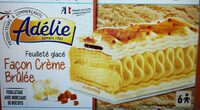 Feuilleté crème brulee