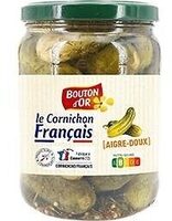 Cornichons gros français aigre-doux 450g