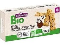 Biscuits bio aux pépites de chocolat 200g Pommette BIO