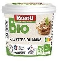 RILLETTES DU MANS BIO 220g