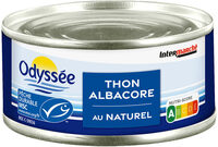 Thon albacore précuit au naturel MSC 132g 93g (1/6)