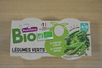 Pot bio Legumes verts - 4/6 mois- 2x120g