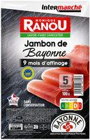 LS JAMBON BAYONNE IGP sans nitrate 5T 100G