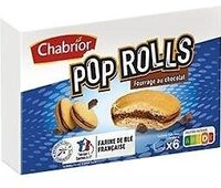 Gouters moelleux ronds fourrés au chocolat - 175g