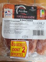 Saucisses fumées bois de hêtre