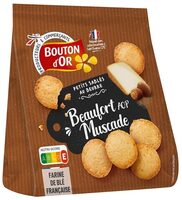 Petits sablés au beurre - Gruyère IGP Muscade