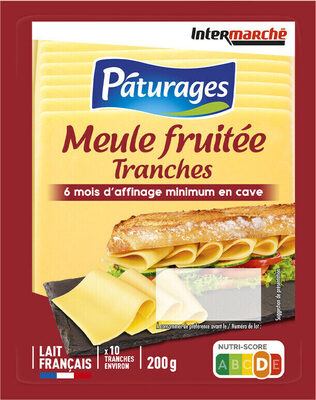 Meule fruité tranche