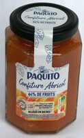 Confiture abricot, 64% de fruits