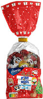 Sachets mix figurines chocolat au lait Noël 160g