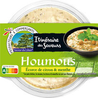 Houmous citron et menthe