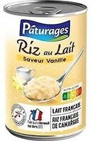 Riz au lait saveur vanille 360g