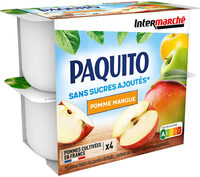 COUPELLES Purée de fruits Pommes mangues SSA - 4 x 100 g