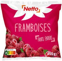 Framboises entières