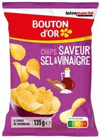 Chips saveur sel et vinaigre