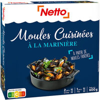Moules cuisinees a la mariniere