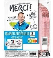 Jambon sup dd tsr 8tr 300g