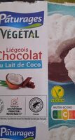 Liégeois chocolat au lait de coco