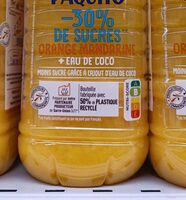 Paquito - 30% de sucres Orange mandarine + eau de coco