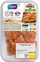 Poulet Emincé cru mexicaine