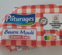 Beurre moulé demi-sel