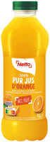 Pj orange avec pulpe pet 1l