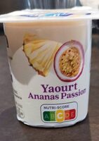 Yaourt ananas passion Juste L'essentiel 4X125G