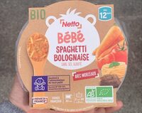 Assiette bio spaghetti bolognaise 230g - 12 mois