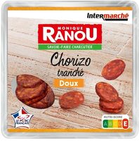 CHORIZO TRANCHE EN BARQUETTE 100g RANOU