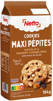 Maxi Cookies amandes caramélisées pépites choco 184g