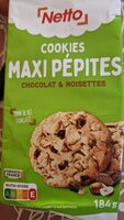 Maxi Cookies Noisette - 184g