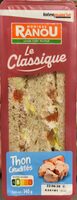 Sandwich club Duo thon crudités - Pain complet - 145g