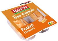 Mini sandwich viennois poulet emmental x2