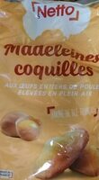 Madeleines coquille individuelles