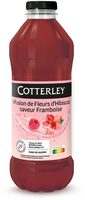 Boisson au thé Infusion hibiscus framboise