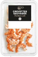 Crevettes sauvages decortiquees cuites 180g