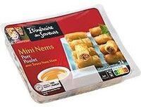 MINIS NEMS PORC POULET Porc : UE Poulet : UE