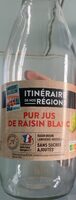 Pur jus de raisin blanc