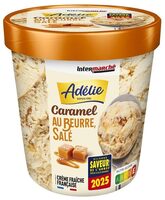 Crème glacée caramel beurre salé