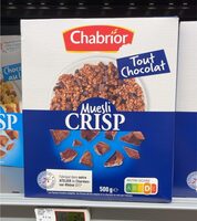 Muesli crisp tout chocolat
