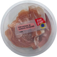 Chiffonnade de serrano 12 mois 70g fe