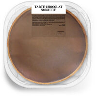 Tarte chocolat noisette sous atmosphere