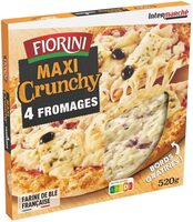 Crunchy pizzas fromages - 520g